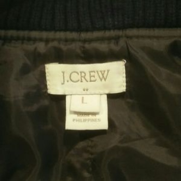 Large J Crew Jacket - Varsity, Bomber, Letterman - Picture 5 of 5
